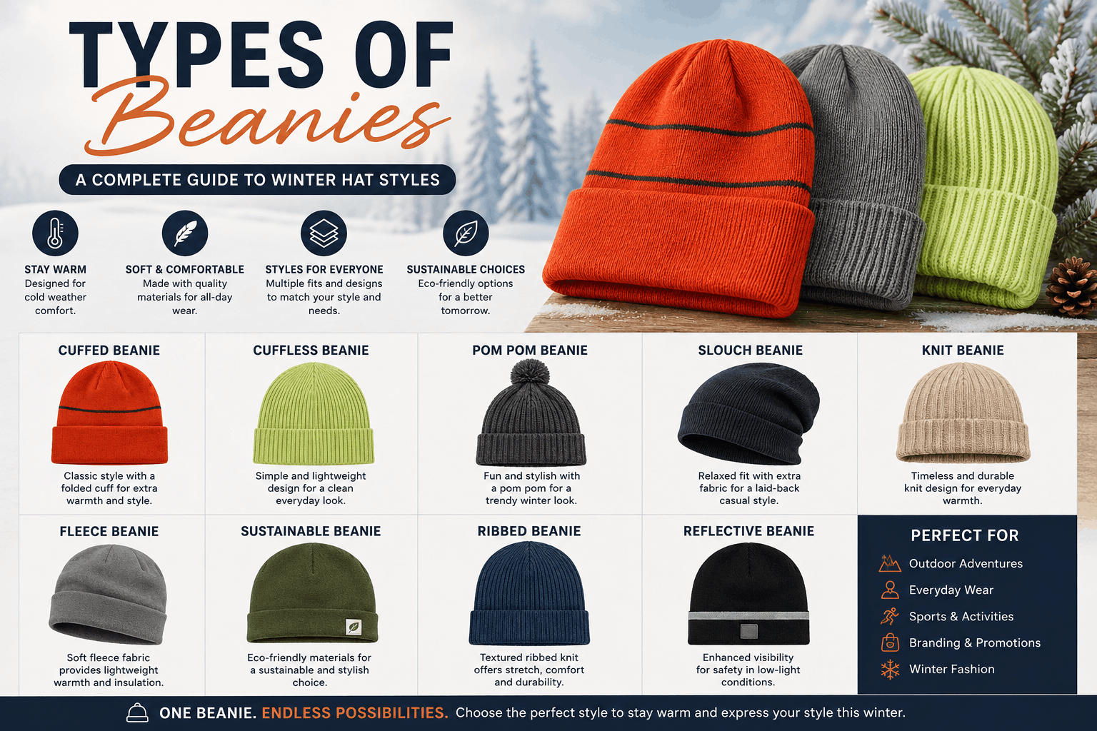 Types of Beanies: A Complete Guide to Winter Hat Styles